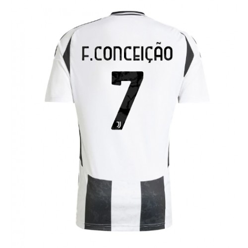 Fotbalové Dres Juventus Francisco Conceicao #7 Domácí 2024-25 Krátký Rukáv